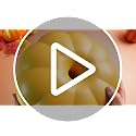 Thanksgiving Pumpkin Snack Bowl with Detachable Trays - Orange Fall Decor