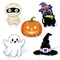 Halloween Baby Shower Decorations - 5 Little Boo Photo Props - Variation of THIS listing