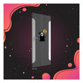 Grey Halloween Door Cover Decoration - Dead End Banner for Standard Doors 32-36 Inch Wide & 80 Inches Tall