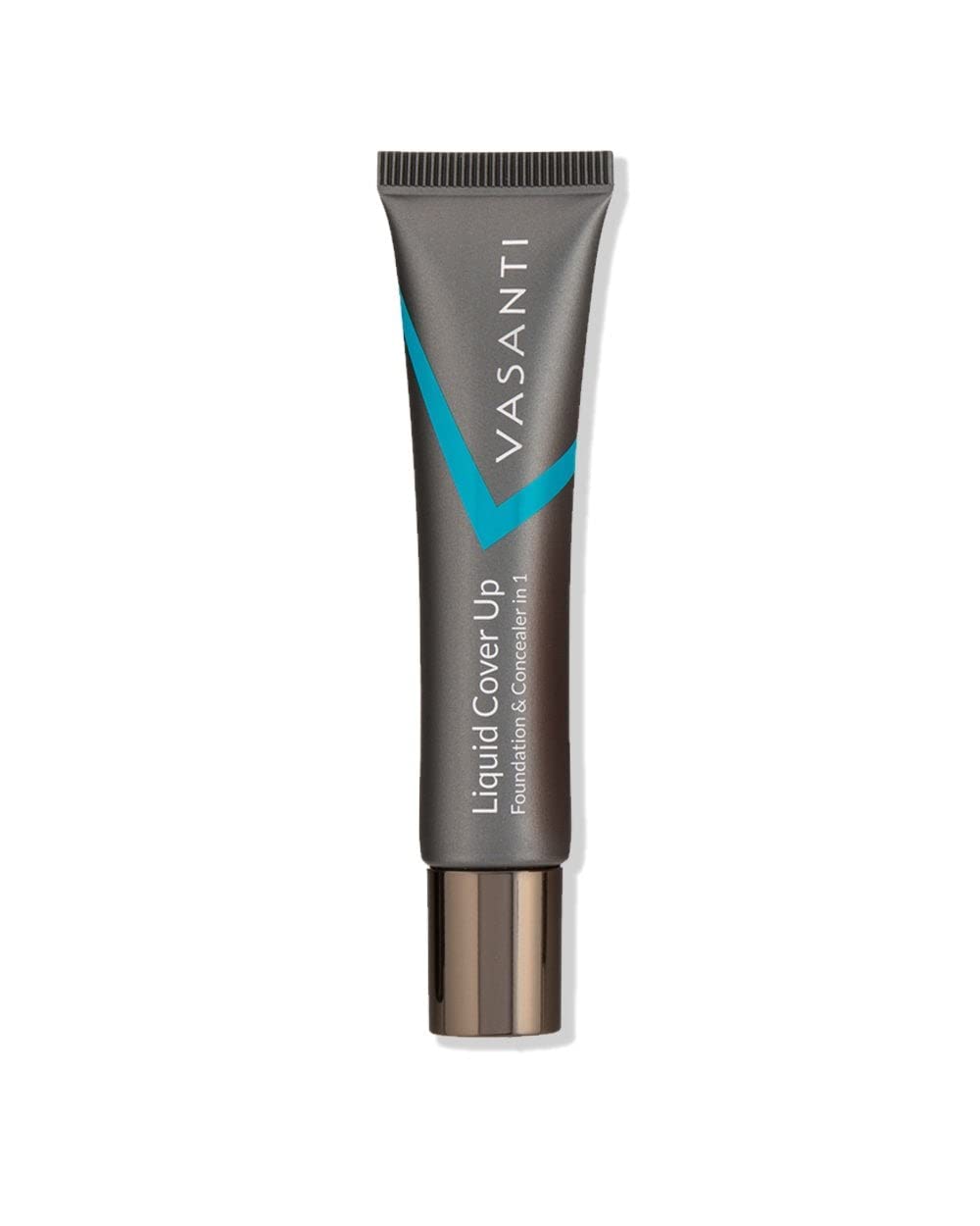 Vasanti Cosmetics Liquid Cover-Up | Oil-Free Foundation & Concealer in One - Shade V12