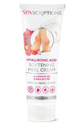 SpaScriptions Hyaluronic Acid Foot Cream For Dry Cracked Feet Repair – Softening Heel Moisturizer for Rough Dry Feet with Nourishing Rosehip Oil & Shea Butter, Paraben Free, 8 fl oz Daily Foot Care