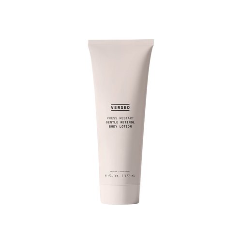 Versed Press Restart Retinol Body Lotion - Skin Firming Formula with Cocoa Butter & Vitamin E | 6 oz Moisturizer for Dark Spots & Aging Skin