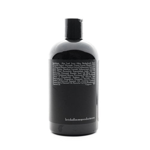 Brickell Men's 3-in-1 Body Wash Gel - Natural & Organic Formula, 16 Oz, Evergreen Scent