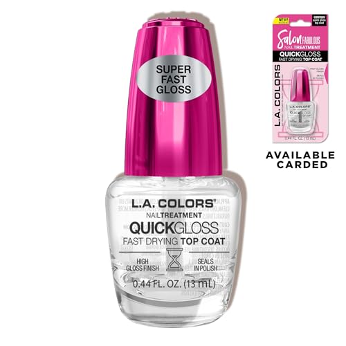 Quick Gloss Fast Drying Top Coat - 0.5 Fl Oz Nail Treatment - Variation of THIS listing