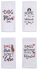 Dog Microfiber Dish Towels Set of 4 - Fun Fall Kitchen Decor & Gift - Variation of THIS listing