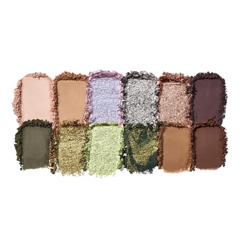 Ozian Forest Eyeshadow Palette - 12 Highly Pigmented & Blendable Shades