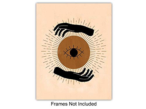 Minimalist Wall Art Prints - Abstract Celestial Line Art for Home & Office Decor