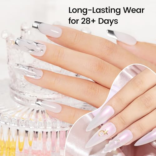 10ml Strong Gel Nail Glue for Tips & Extensions - Clear, Variation 1pcs-10ML-Clear