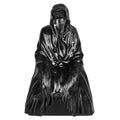 Witch Hand Carved Black Obsidian Crystal Resin Statue - Halloween Decor