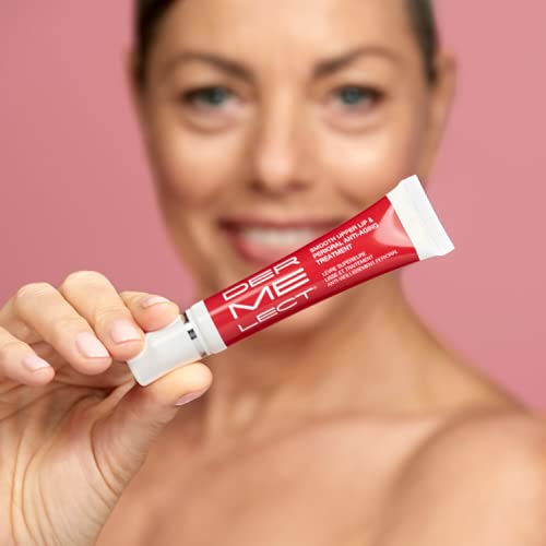 Dermelect Smooth Upper Lip Anti-Aging Cream - Hyaluronic Acid & Retinol for Lip Lines | 0.5 oz