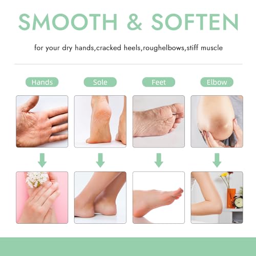 Paraffin Wax Refill Set for Hand and Foot Spa - Unscented, Hydrating, 12 Packs
