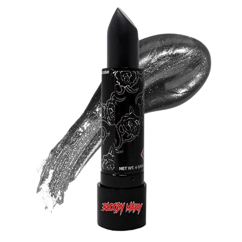 Black Blood Lipstick - Gothic Halloween Long Lasting Lipstick - Eccentric Makeup