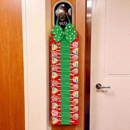 Christmas Cruise Door Decorations Fish Extender Gift Holiday Door Hanger - Red & Green