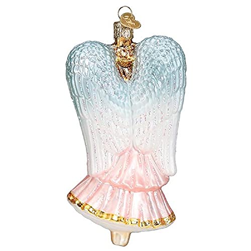 Nativity Angel Christmas Ornament Glass Handcrafted Holiday Decoration