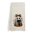 Halloween Ghost Black Cat Kitchen Towels - Fall Decor 003 - 16x24 Inch