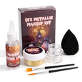 Gold Metallic Makeup Powder for Face & Body - Halloween & Cosplay SFX Kit - Variation: Gold