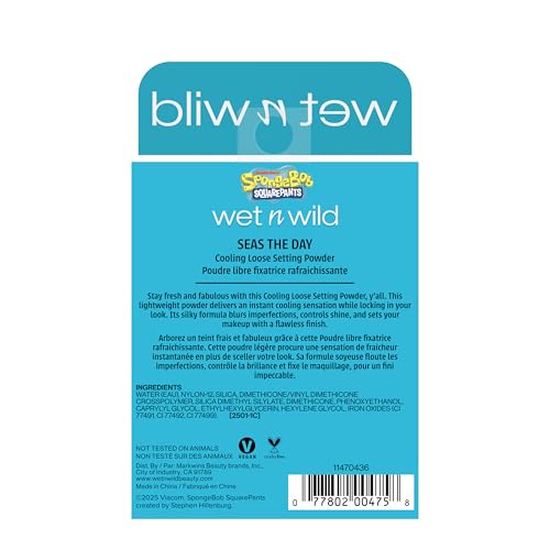 Cooling Setting Powder for Makeup Blurring Shine Control - Seas The Day
