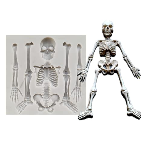 Skull Silicone Cake Mold for Halloween Baking and Cake Decorating