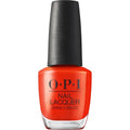 OPI Nail Lacquer - Totally Red-ical Opaque Bright Warm Red Orange - Classic Nail Polish