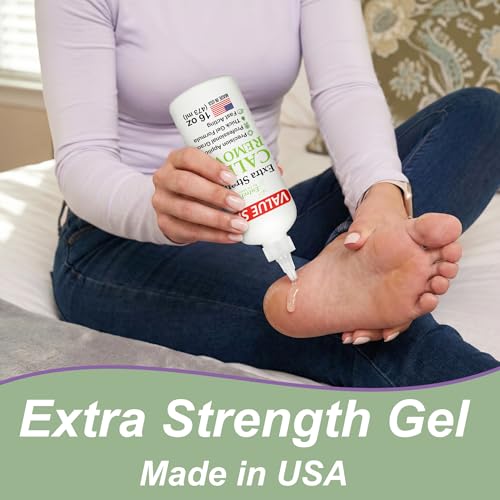 16 oz Extra Strength Callus Remover Gel for Feet - Professional Foot Care