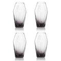 4-Pack Coffin-Shaped Halloween Shot Glasses - Black Gothic Drinking Glasses, Edgy Party Barware