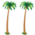 Jointed Palm Tree Decorations - 6ft Luau Theme 2 Pack