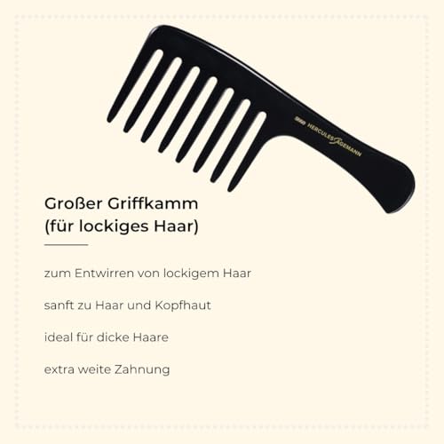 Hercules Sägemann, Magic Star comb, 9 inches, 1 set, (1 x 1 piece), 5660