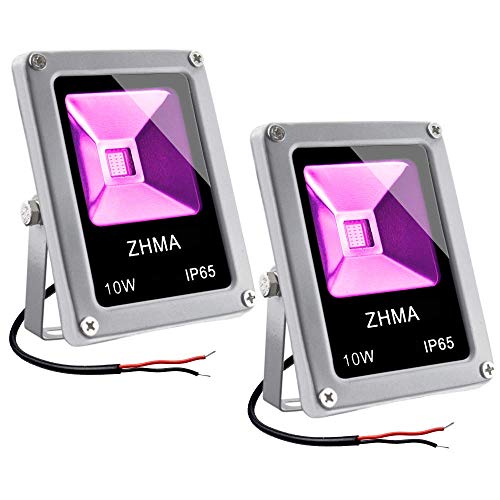 10W Waterproof Black Light LED 12V Party & Glow Effects, 2 Pack