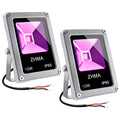 10W Waterproof Black Light LED 12V Party & Glow Effects, 2 Pack