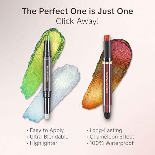 Multichrome 2-in-1 Cream Eyeshadow Stick Waterproof Highlighter - Shade 905