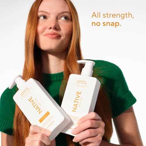 Native Shampoo & Conditioner Set - Almond & Shea Butter | 16.5 Fl Oz Each, 2 Pack - All Hair Types