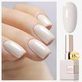 Double Rhythm 15ML Gel Polish - Sheer Gray White - Same Color, Soak Off Art Manicure