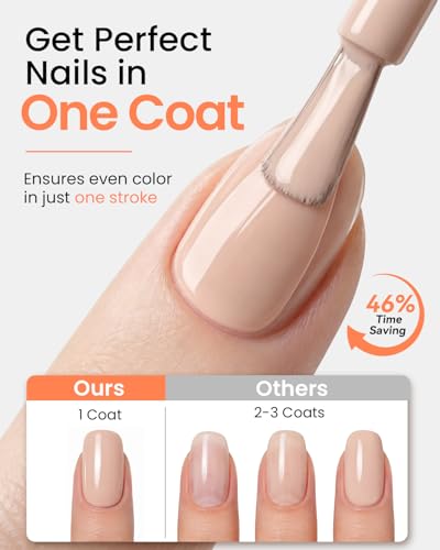 Makartt Ultra-Pigmented Gel Nail Polish Nude - Barely There 15ml