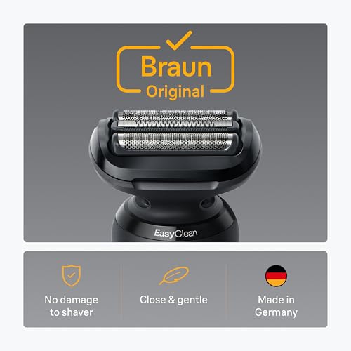 Braun Series 5 Electric Shaver Replacement Head - Black - Compatible with Series 5 50-52