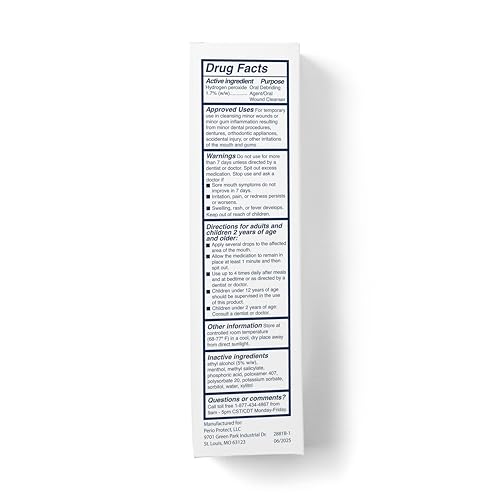 PerioGelX | Periodontal Treatment for Teeth | Promotes Teeth Whitening (3 oz.)