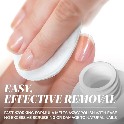 LONDONTOWN Kur Nail Polish Remover Pack of 2 - Strengthening & Hydrating Non-Acetone Formula
