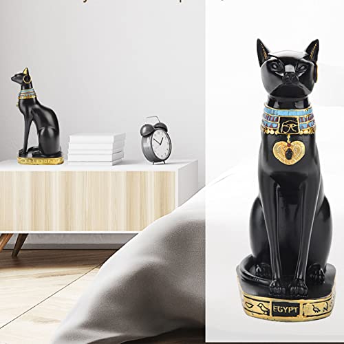 Egyptian Bastet Cat Goddess Statue Sculpture - Medium A5-YX260840