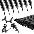 Black Long Balloon for Balloon Animals & Party Decorations - 260 pcs