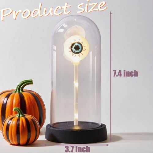 Glowing Eyeball Night Light - Halloween Decorations - Multi-Colors