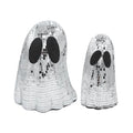 Halloween Disco Ghost Decor Set - Glitter Tabletop Props for Indoor Holiday Party