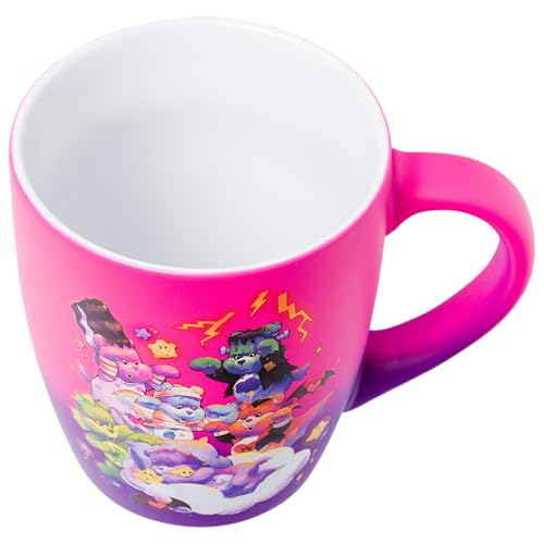25oz Ceramic Mug with Care Bears Universal Monsters Crossover - Spooky Cute Collectible