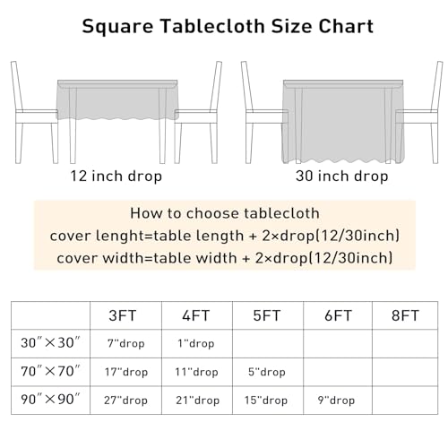 Black Sequin Tablecloth 50x50 Inch Square - PartyDecor for Events & Parties