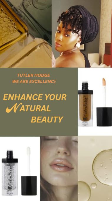 TUTLER HODGE Radiant Shine Lip Gloss - Egyptian Kiss 91 | Medium Shade for Luscious Lips