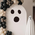 Halloween Ghost Backdrop Stickers - Spooky White Ghost Decals for Party Decorations