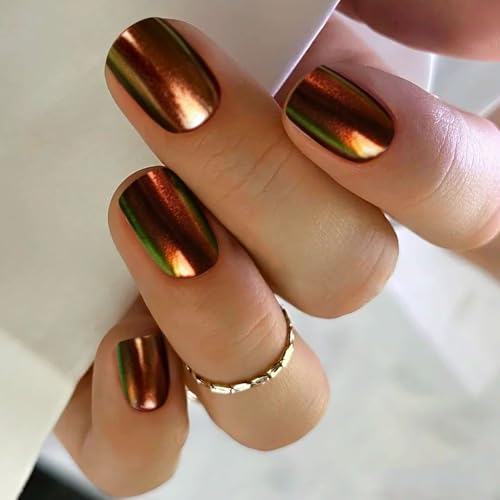 Semi Cured Gel Nail Art Stickers - Glitter Dark Red, 20 Strips