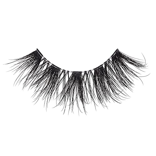 False Eyelashes C Curl Natural Look 2 Pack Salon Lash Extension Effect