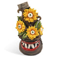 Halloween Creepy Sunflower Figurine - Horror Home Decor for Halloween