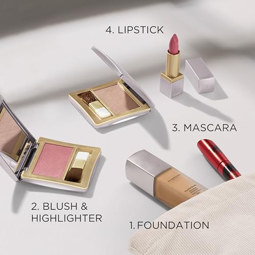 Elizabeth Arden Blush for Cheeks, Face Makeup, Powder Classic Matte Finish, Buildable Color, Talc-Free, Blushing Mauve, 1 count