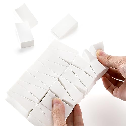 192-Pack Makeup Sponges Latex-Free Cosmetic Wedges for Foundation and Concealer