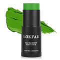 Green Face Paint Stick - Cream-Based Body Paint, 1.06 Oz, Long Lasting & High Pigment